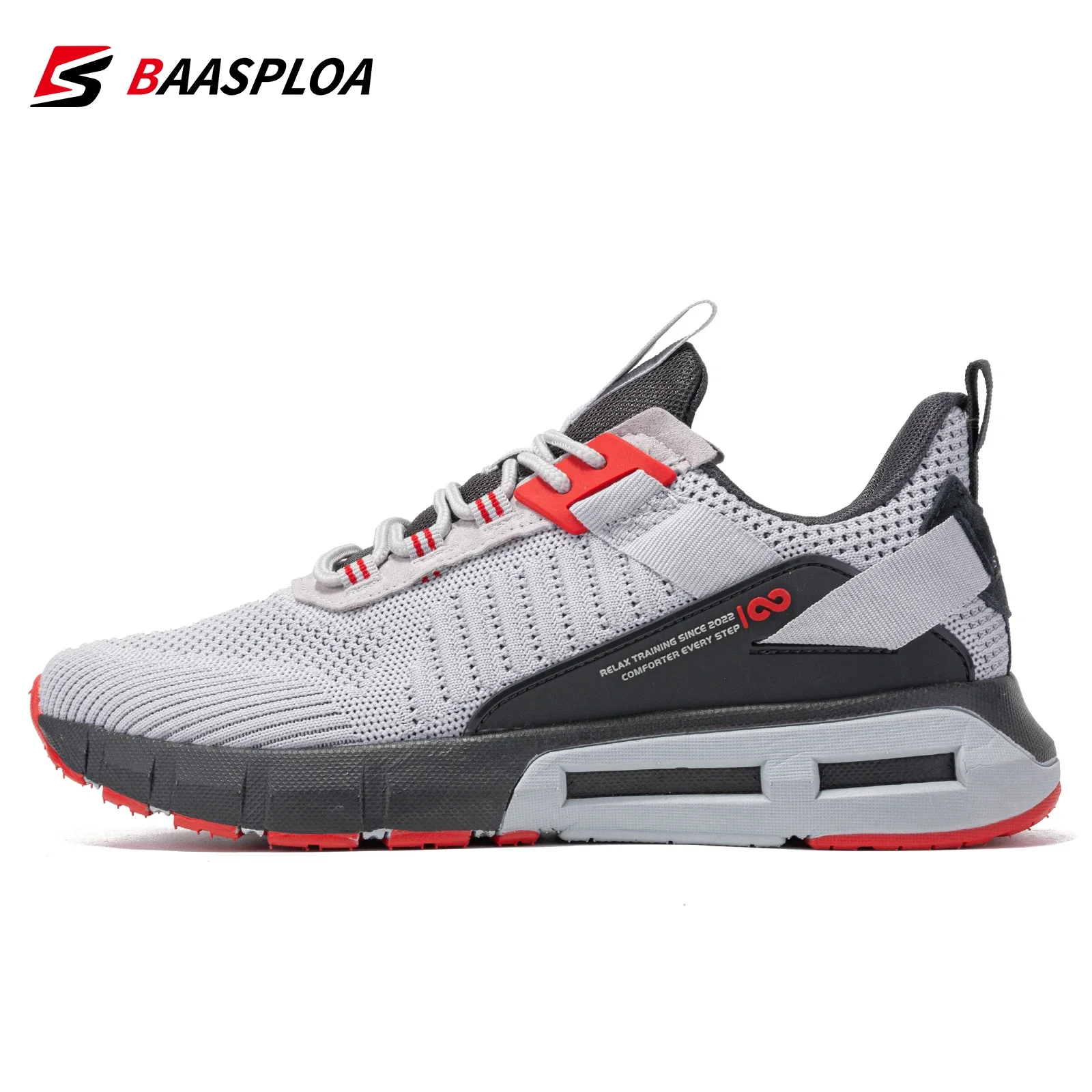 Baasploa Fashion Men's Sneakers Breathable Walking Shoes Mesh Wear-resistant Male Casual Shoes Non-slip Gym Sports Shoes for Men
Baasploa Fashion Men's Sneakers Breathable Walking Shoes Mesh Wear-resistant Male Casual Shoes Non-slip Gym Sports Shoes for Men