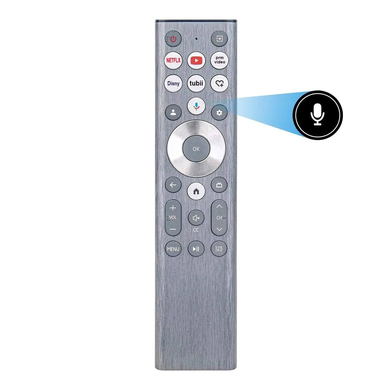 New ERF6L80HL ERF6A80 For Hisense Class A7 U8 Series 4K Smart TV Voice Remote Control A7/U6/U7/U8
New ERF6L80HL ERF6A80 For Hisense Class A7 U8 Series 4K Smart TV Voice Remote Control A7/U6/U7/U8