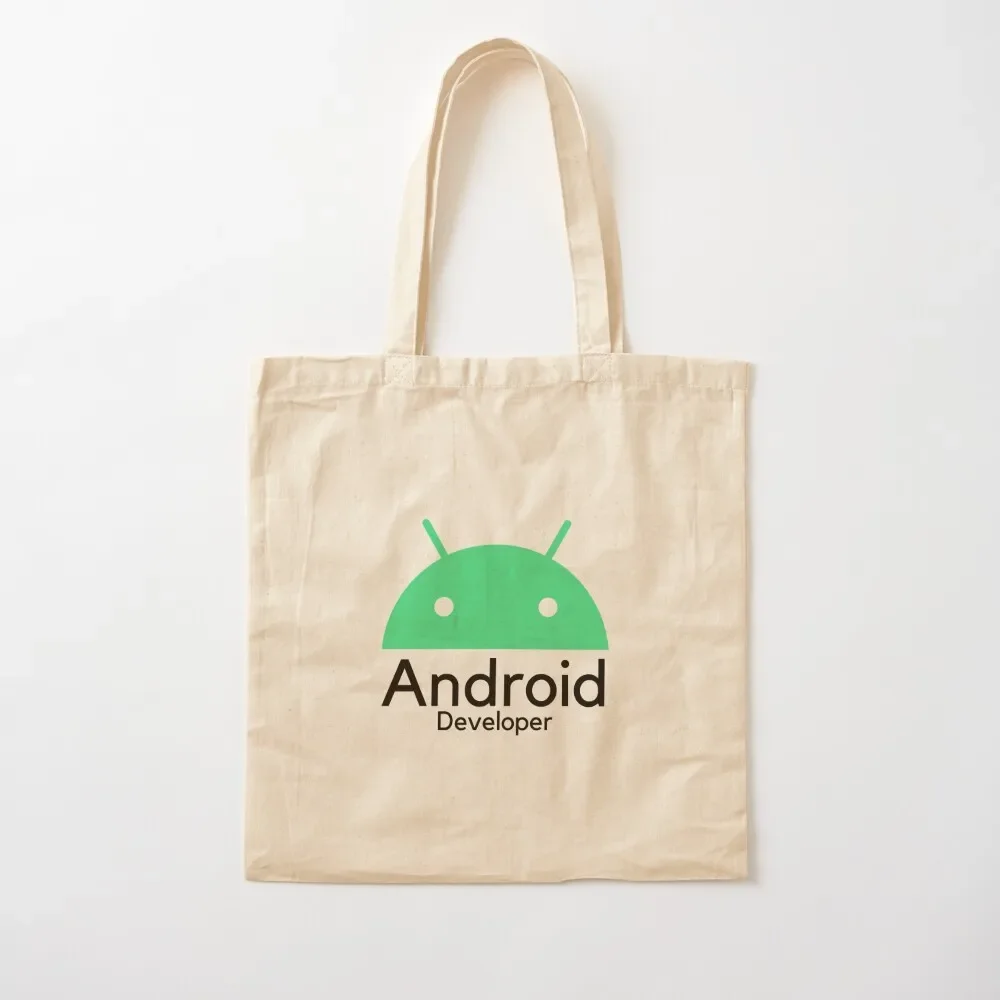 Android Developer Tote Bag Big bag tote bags aesthetic Canvas bag for women Fabric
Android Developer Tote Bag Big bag tote bags aesthetic Canvas bag for women Fabric