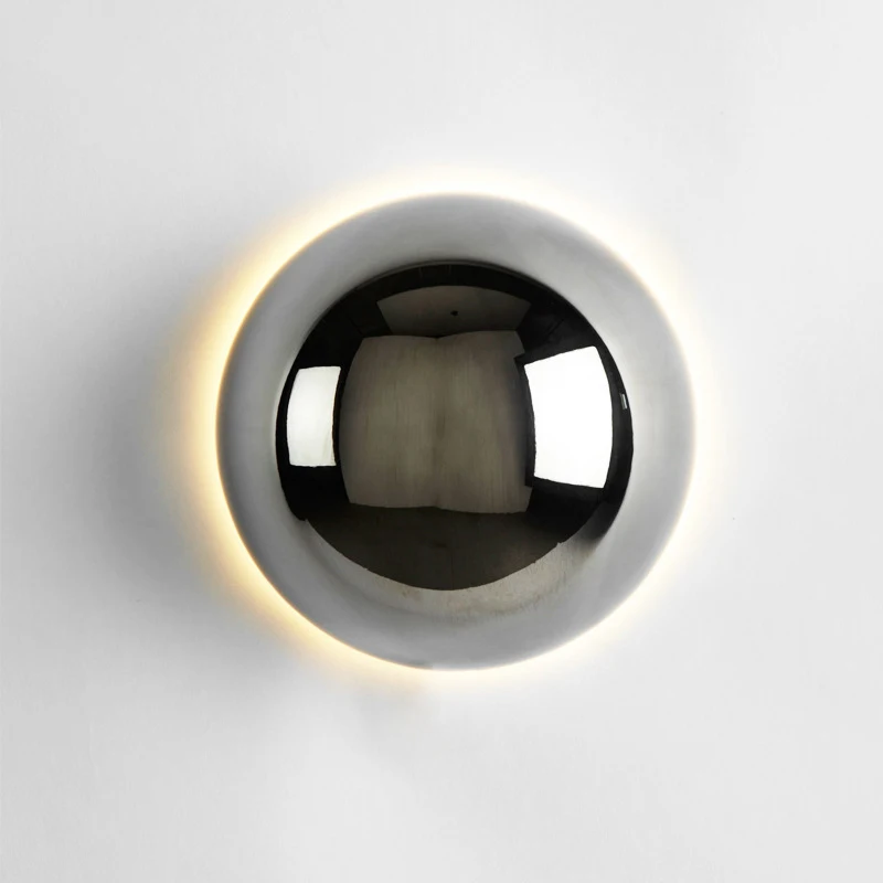 Modern Simple Half Round Wall Lamp Creative Decoration Living Room Background Lighting Nordic Corridor Bedside Atmosphere Light
Modern Simple Half Round Wall Lamp Creative Decoration Living Room Background Lighting Nordic Corridor Bedside Atmosphere Light