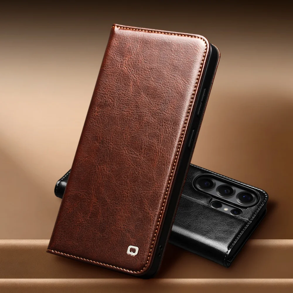 Чехол-книжка из натуральной яловой кожи для Samsung Galaxy S26 Ultra S26, чехол-держатель для бизнеса
Чехол-книжка из натуральной яловой кожи для Samsung Galaxy S26 Ultra S26, чехол-держатель для бизнеса