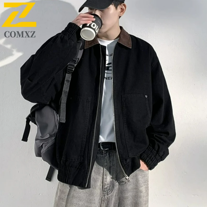 COMXZ вельветовое пальто в стиле ретро, большие размеры, в гонконгском стиле, повседневная уличная куртка для путешествий, кемпинга, университетская куртка, осень 202, прогулочные мужские куртки
COMXZ вельветовое пальто в стиле ретро, большие размеры, в гонконгском стиле, повседневная уличная куртка для путешествий, кемпинга, университетская куртка, осень 202, прогулочные мужские куртки