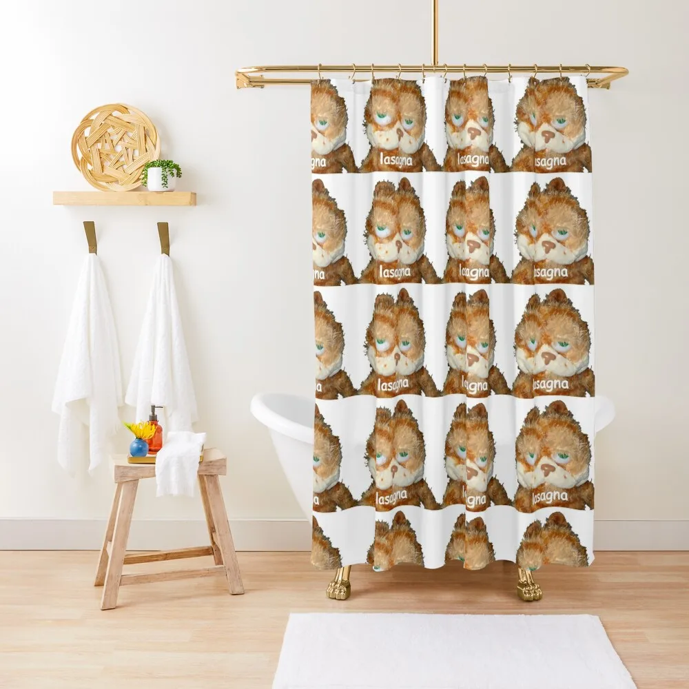 Fat orange cat lasagna Shower Curtain Accessories For Shower And Services Shower Waterproof Curtain
Fat orange cat lasagna Shower Curtain Accessories For Shower And Services Shower Waterproof Curtain