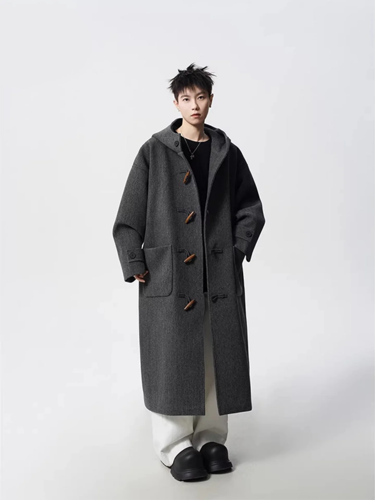 Мужское зимнее пальто Briti Sle из шерсти с добавлением хлопка, свободного кроя, длинное, повседневное, с капюшоном, молодежное, модное, теплое, для защиты от холода
Мужское зимнее пальто Briti Sle из шерсти с добавлением хлопка, свободного кроя, длинное, повседневное, с капюшоном, молодежное, модное, теплое, для защиты от холода