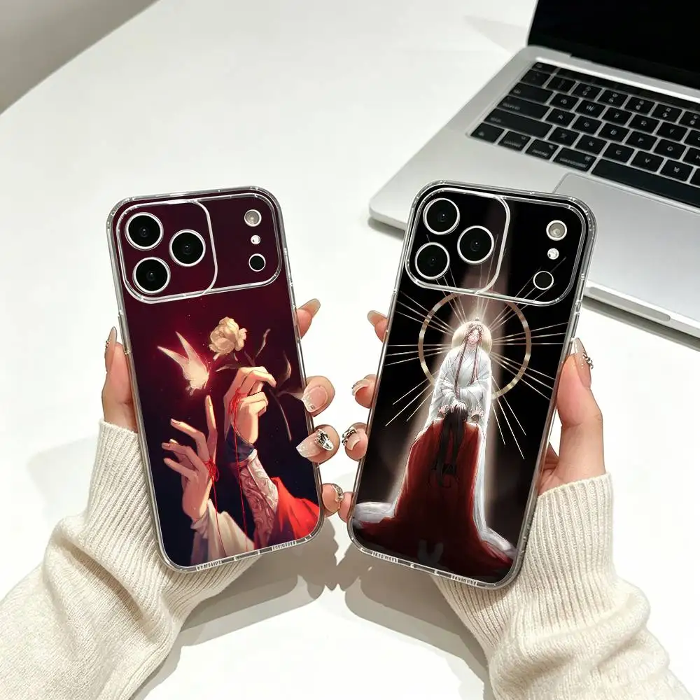 Heaven Official's Blessing-Hua Cheng and Xie Lian Phone Case For iPhone17,16,15,14,13,12,Pro Max Soft Silicone Transparent Cover
Heaven Official's Blessing-Hua Cheng and Xie Lian Phone Case For iPhone17,16,15,14,13,12,Pro Max Soft Silicone Transparent Cover