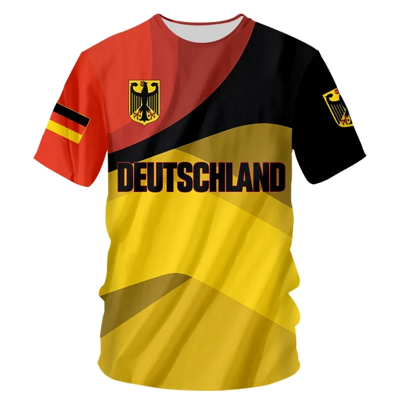 Men's T-Shirts Germany Flag Pattern 3D Print Tees Men Women Streetwear Fashion Oversized T Shirt Men Clothing Tops
Men's T-Shirts Germany Flag Pattern 3D Print Tees Men Women Streetwear Fashion Oversized T Shirt Men Clothing Tops