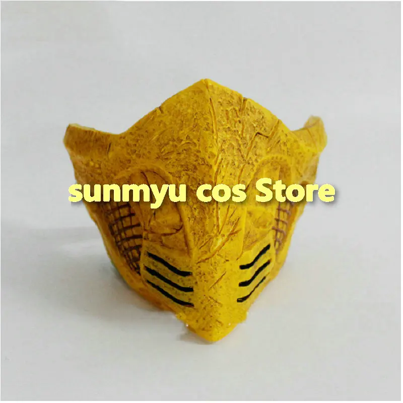 Игра Mortal Kombat X Маска Скорпиона Косплей Реквизит Материал ПВХ 
Игра Mortal Kombat X Маска Скорпиона Косплей Реквизит Материал ПВХ