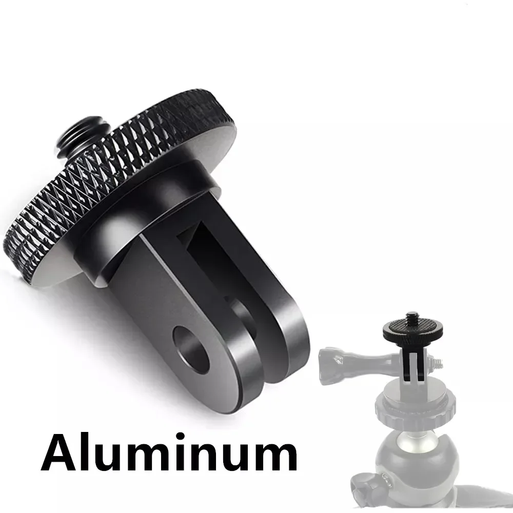 1/4 Inch Screw Tripod Adapter 360 Rotating Mount Holder For Go Pro 13 12 11 10 9 Insta 360 X5 X4 DJI OSMO 360 Camera Accessories
1/4 Inch Screw Tripod Adapter 360 Rotating Mount Holder For Go Pro 13 12 11 10 9 Insta 360 X5 X4 DJI OSMO 360 Camera Accessories
