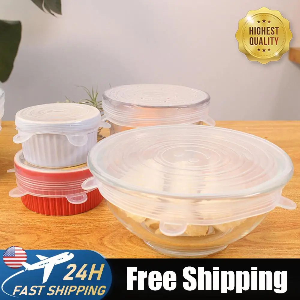Silicone Stretch Lid Reusable Silicone Cover Keep Food Fresh Food Wrap Bowl Pot Lid Cooking Kitchen Accessories for Food Storage
Silicone Stretch Lid Reusable Silicone Cover Keep Food Fresh Food Wrap Bowl Pot Lid Cooking Kitchen Accessories for Food Storage