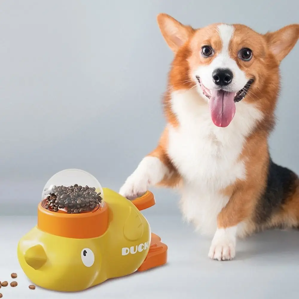 Creative Cartoon Dog Automatic Feeder Press Interactive Dog Puzzle Feeder Duck Design Anti-slip Dog Leakage Food Toy Cats
Creative Cartoon Dog Automatic Feeder Press Interactive Dog Puzzle Feeder Duck Design Anti-slip Dog Leakage Food Toy Cats