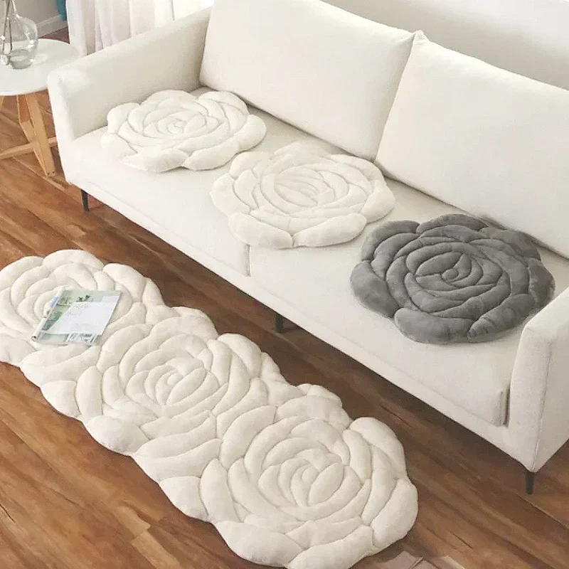 1PC Thick Sofa Cushion Warm and Super Soft Anti Slip Particles Hip Protection Round Rose Shaped Plush Seat Tatami Mat Rugs Decor
1PC Thick Sofa Cushion Warm and Super Soft Anti Slip Particles Hip Protection Round Rose Shaped Plush Seat Tatami Mat Rugs Decor
