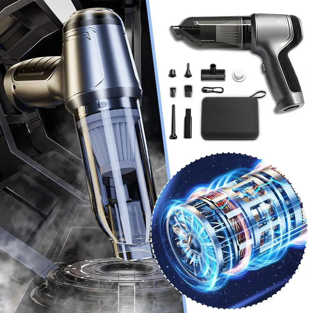 Car Vacuum Cleaner Dual-Purpose Strong Suction Accessoire Voiture Wireless Handheld Mini Blower For Home Appliance W9O9
Car Vacuum Cleaner Dual-Purpose Strong Suction Accessoire Voiture Wireless Handheld Mini Blower For Home Appliance W9O9