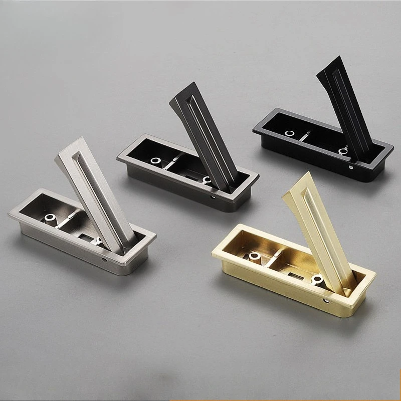 New Tatami Thick Recessed Hidden Door Handle Invisible Embedded Rotating Furniture Pull
New Tatami Thick Recessed Hidden Door Handle Invisible Embedded Rotating Furniture Pull