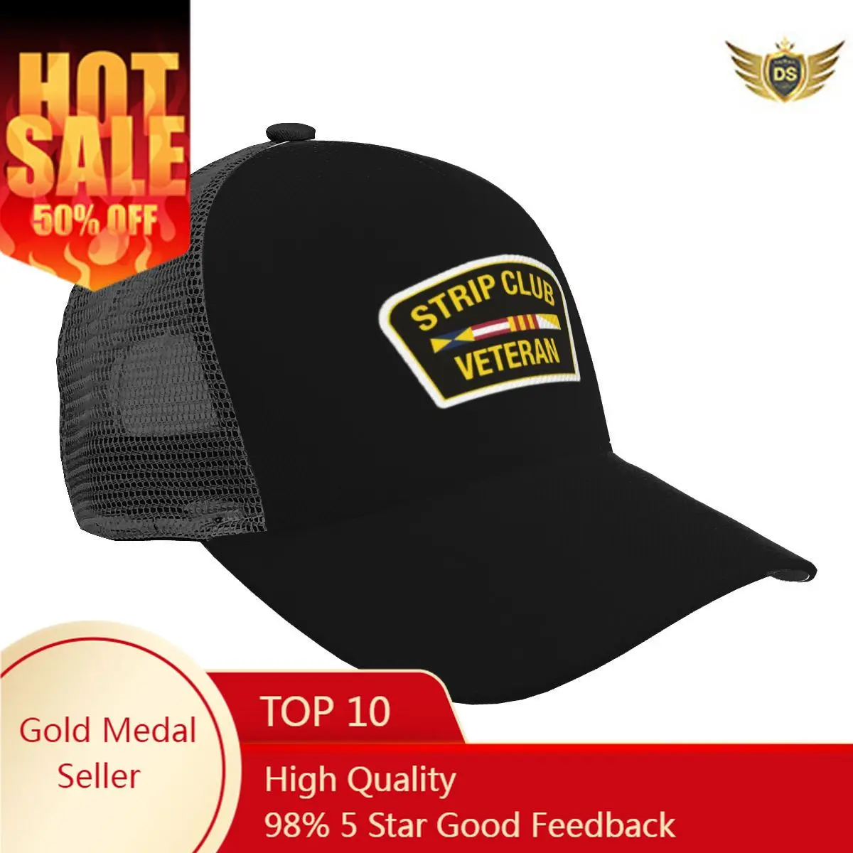 Summer Unisex Baseball Cap Male Female Breathable Mesh Snapback Hat Strip Club Veteran Casual Sport Hat
Summer Unisex Baseball Cap Male Female Breathable Mesh Snapback Hat Strip Club Veteran Casual Sport Hat