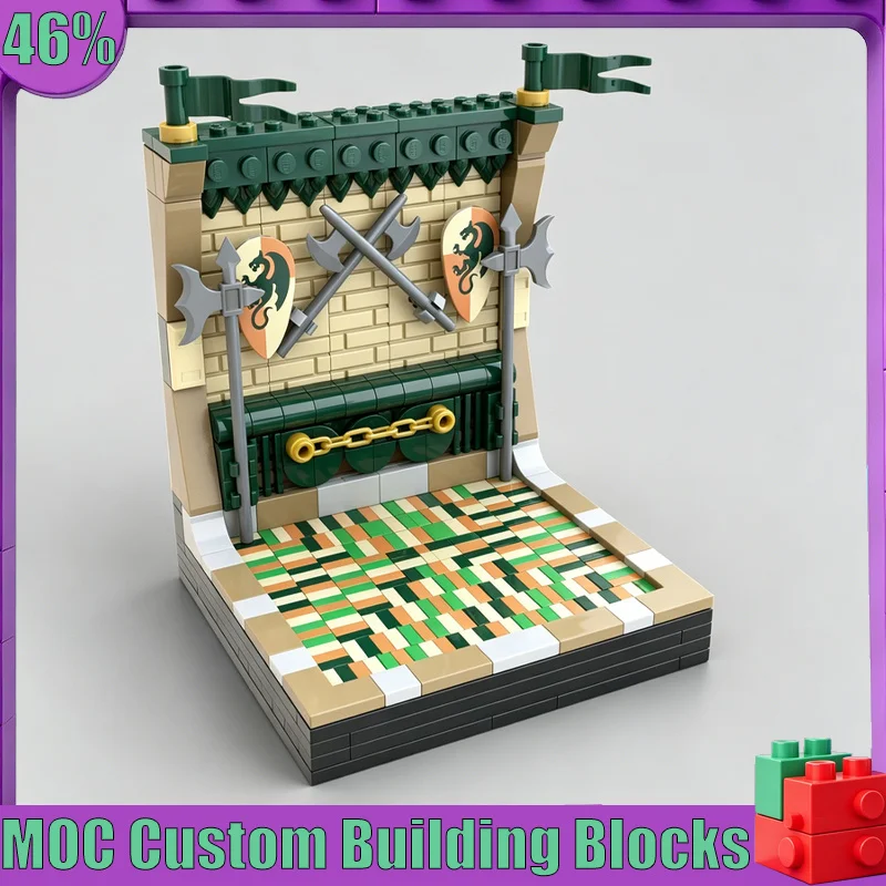 NEW 454PCS MOC Green Dragons Knights Castle Model Custom Puzzle DIY Creative Assembly Educational Toy Collection Display Gifts
NEW 454PCS MOC Green Dragons Knights Castle Model Custom Puzzle DIY Creative Assembly Educational Toy Collection Display Gifts