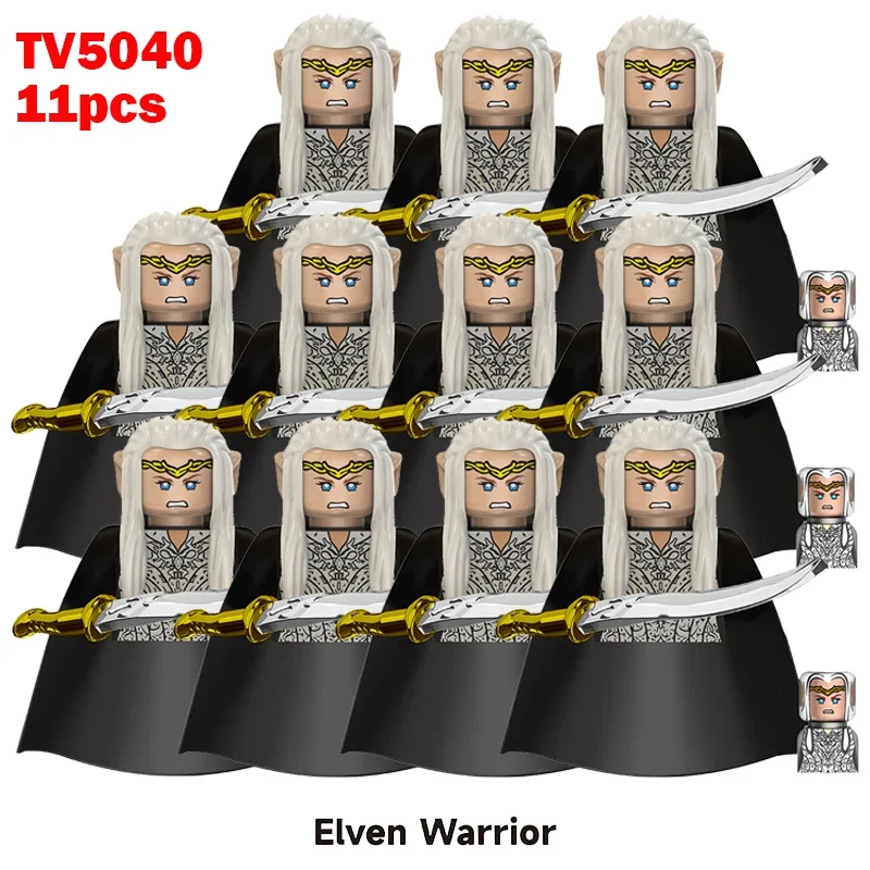 11pcs Medieval Elf Figures Orc Army Soldiers Vargr Raider Knights Building Blocks Bricks DIY Assemble War Toy Gifts for Kids Boy
11pcs Medieval Elf Figures Orc Army Soldiers Vargr Raider Knights Building Blocks Bricks DIY Assemble War Toy Gifts for Kids Boy