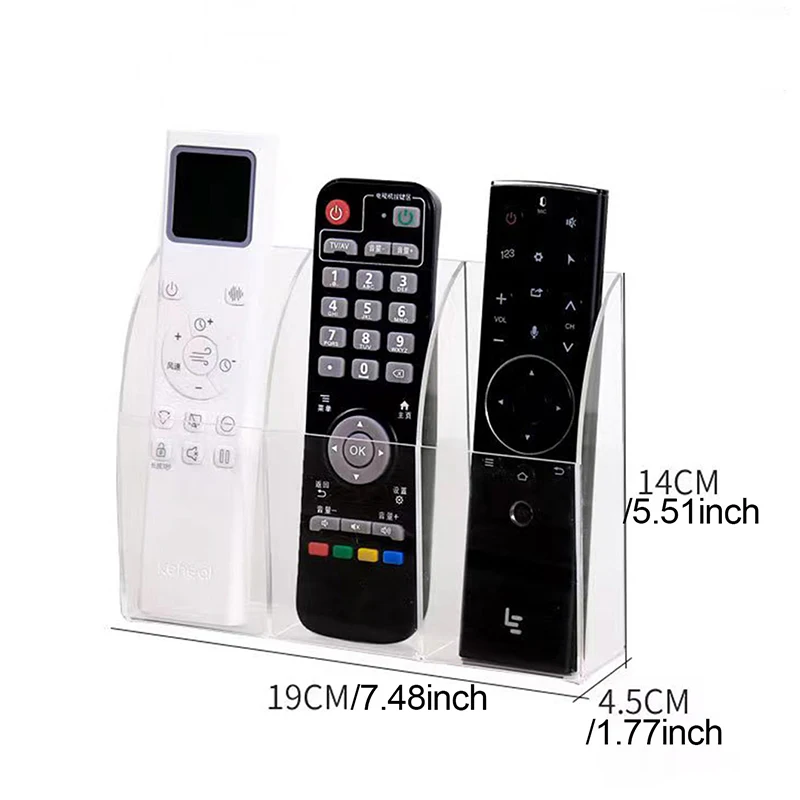 3 Grids Universal Acrylic Transparent Air Conditioner Remote Control Storage Shelf Box for Air Conditioner TV Home Accessories
3 Grids Universal Acrylic Transparent Air Conditioner Remote Control Storage Shelf Box for Air Conditioner TV Home Accessories