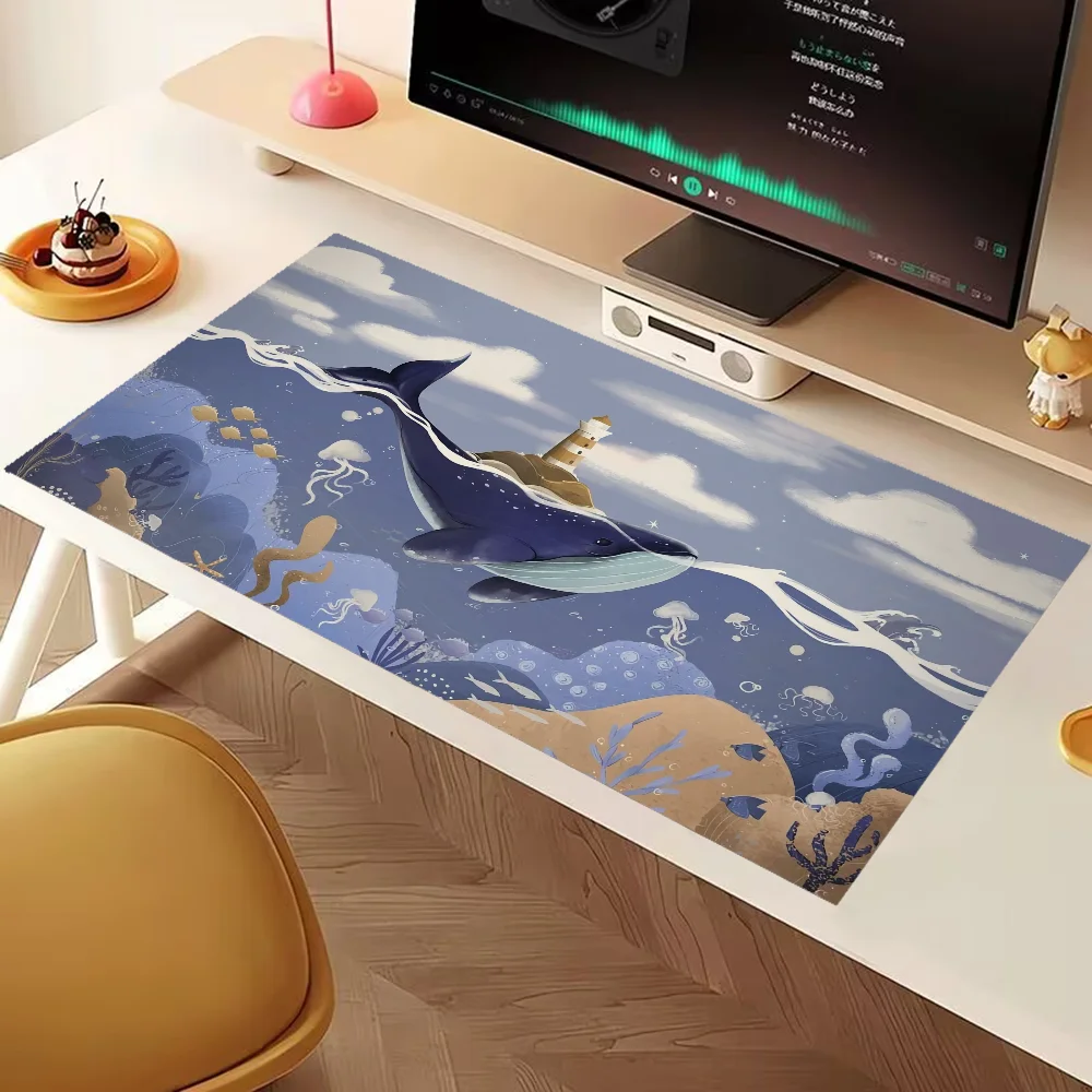 Whales in the Sea Mause Pad Mouse Gaming Keyboard Cute Desk Mat Deskmat Mousepad Gamer Computer Accessories Mausepad Table Pads
Whales in the Sea Mause Pad Mouse Gaming Keyboard Cute Desk Mat Deskmat Mousepad Gamer Computer Accessories Mausepad Table Pads