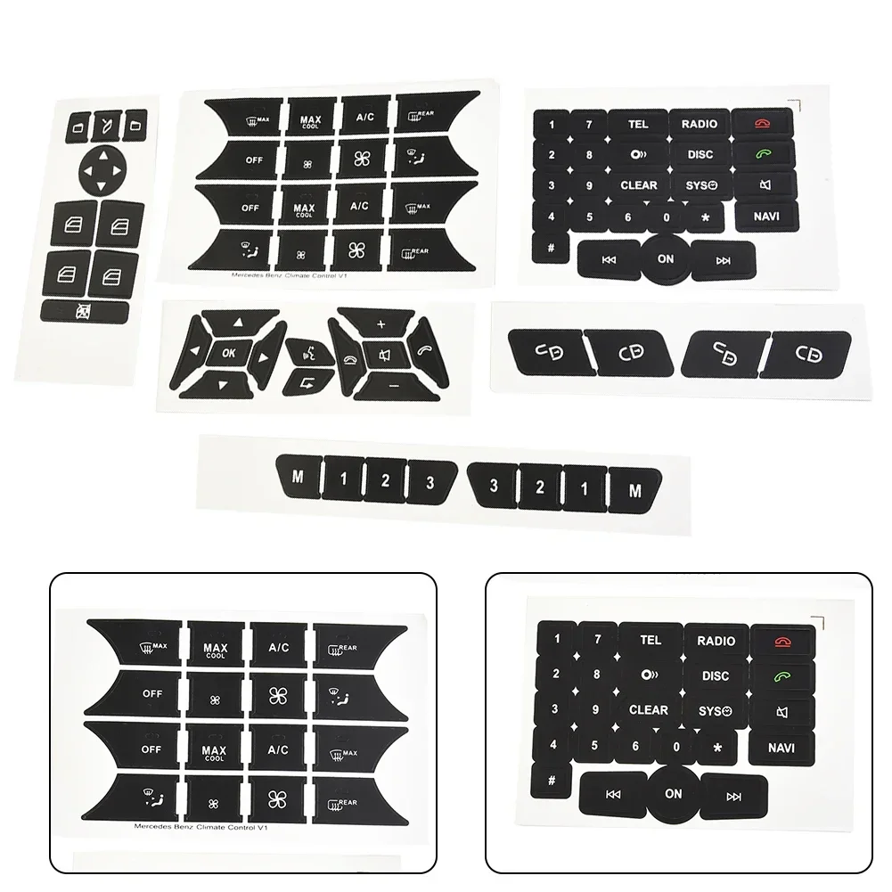 1 set Car Button Repair Decals Sticker For Mercedes 2007-2014 Repair Button Door Steering A/C Windo W Radio Stickers
1 set Car Button Repair Decals Sticker For Mercedes 2007-2014 Repair Button Door Steering A/C Windo W Radio Stickers