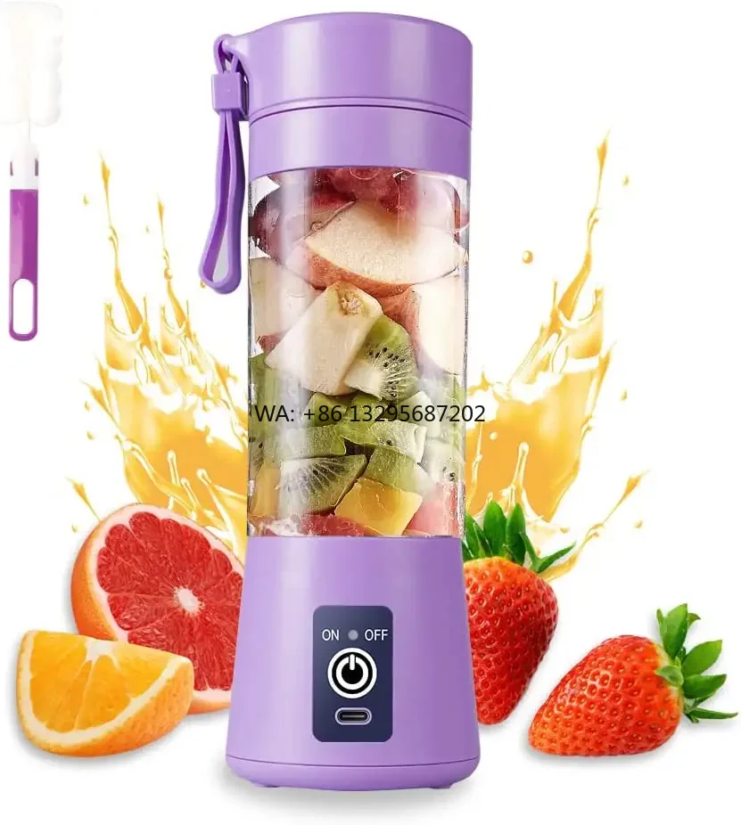 Wholesale Rechargeable Portable Juicer Blender Freshly Squeezed Juice Mixer Personal Safety 6 Blades Mini Juicer
Wholesale Rechargeable Portable Juicer Blender Freshly Squeezed Juice Mixer Personal Safety 6 Blades Mini Juicer