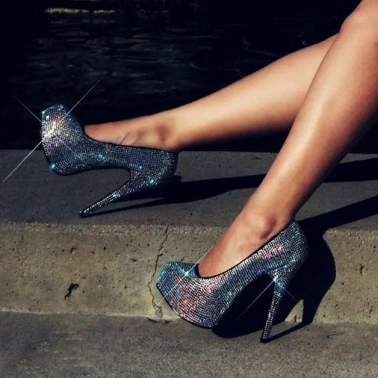 Bling Rhinestone Denim Blue Peep Toe Platform Summer Women Sandals Stiletto High Heels Slip On Design Large Size Shoes
Bling Rhinestone Denim Blue Peep Toe Platform Summer Women Sandals Stiletto High Heels Slip On Design Large Size Shoes