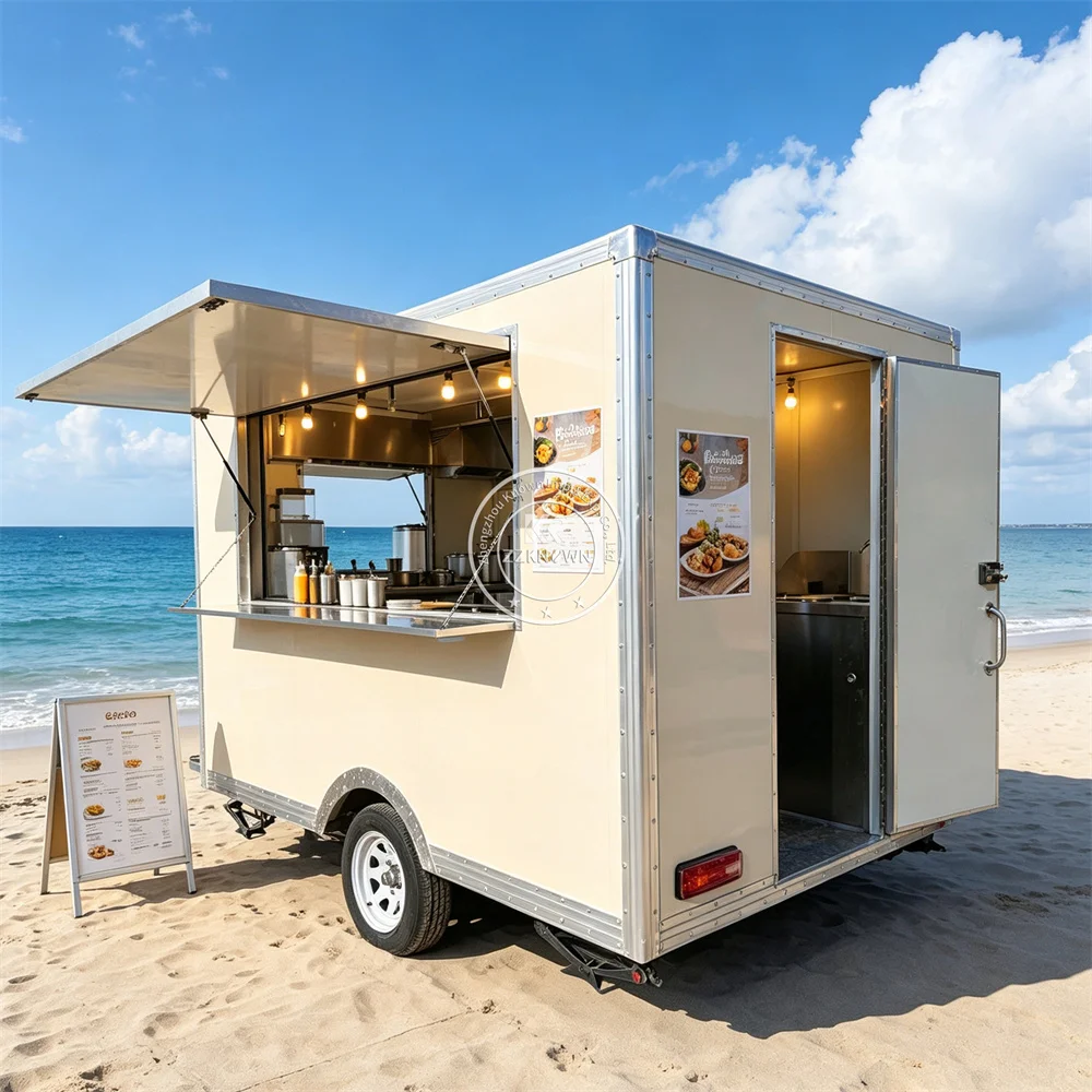 Custom Mobile Kitchen Truck Commercial Ice Cream Cart Factory Supply Food Trailer Concession Food Truck With Full Kitchen
Custom Mobile Kitchen Truck Commercial Ice Cream Cart Factory Supply Food Trailer Concession Food Truck With Full Kitchen
