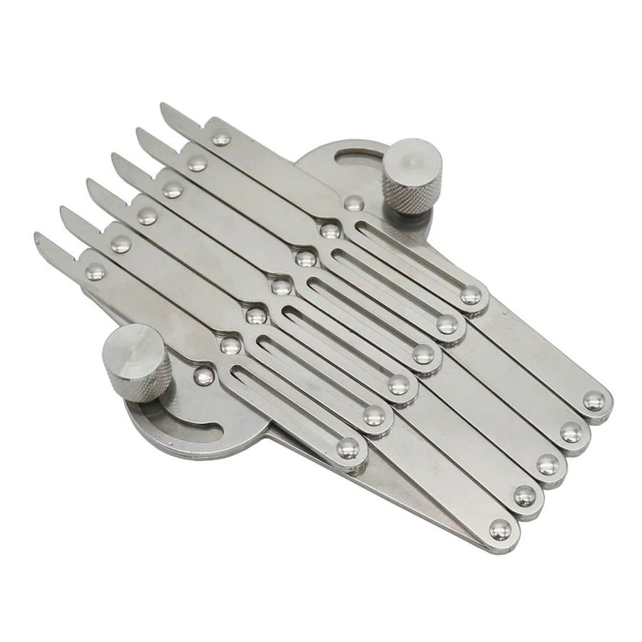 Dovetail Joints Uniform Scale Ruler,Woodworking Tool Equal Space Divider,Equal Space Divider Tool Marking Gauge 1 Piece