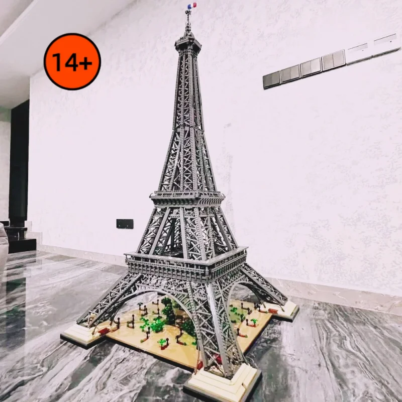1.49M Architecture Model New Arrival Eiffel Tower Assembly Bricks Building Blocks 10001PCS Set Creative Toys for Adults Gifts
1.49M Architecture Model New Arrival Eiffel Tower Assembly Bricks Building Blocks 10001PCS Set Creative Toys for Adults Gifts