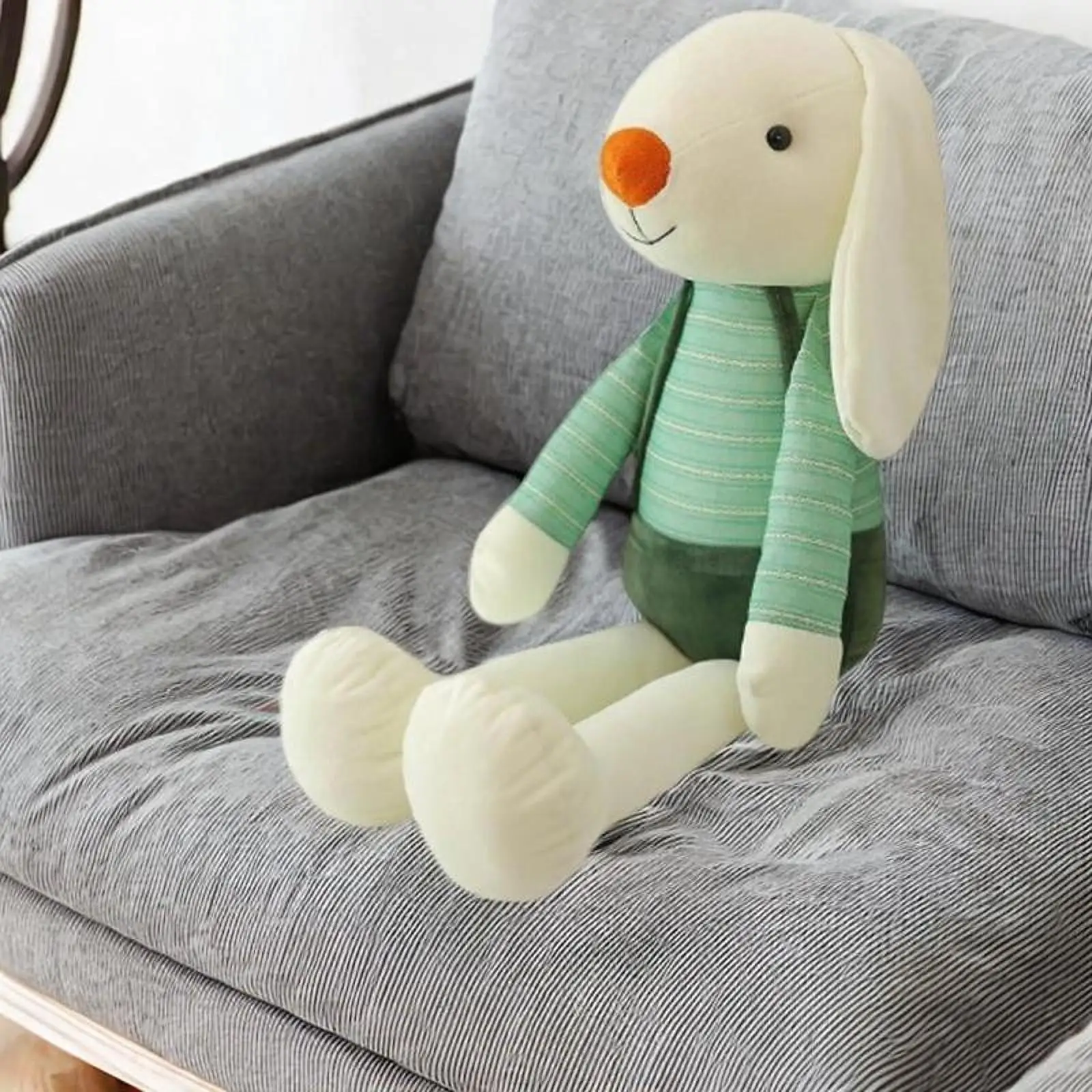 Plush Bunny Stuffed Animal Huggable Cuddly Cute Plush Doll Spring Decor for Gift Easter Basket Room Decoration Friend Holiday
Plush Bunny Stuffed Animal Huggable Cuddly Cute Plush Doll Spring Decor for Gift Easter Basket Room Decoration Friend Holiday