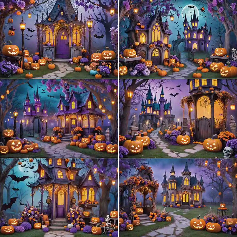 MOON.QG Pumpkin Halloween Castle Garden Photography Backdrops Baby Party Photozone Background Studio Photobooth Decoration Props
MOON.QG Pumpkin Halloween Castle Garden Photography Backdrops Baby Party Photozone Background Studio Photobooth Decoration Props