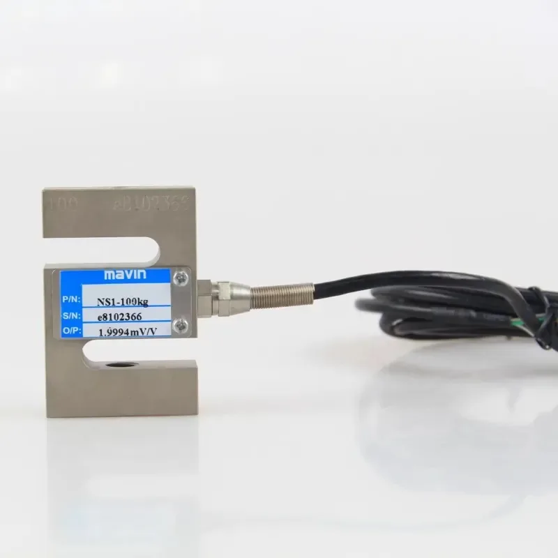 2026 High-quality 1000 kg S-type analog output weighing sensor NS1 alloy steel weight sensor for weighing scales
2026 High-quality 1000 kg S-type analog output weighing sensor NS1 alloy steel weight sensor for weighing scales