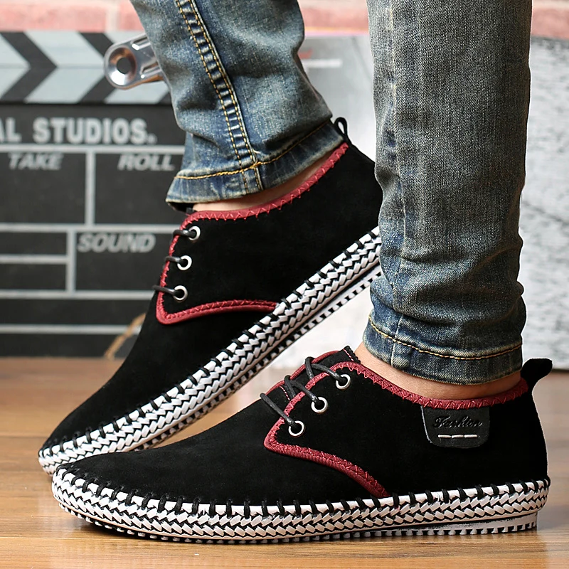 Men's Shoes Summer 2023 Genuine Leather Casual Shoes Breathable Low Cut Flat Shoes Fashion Loafers Big Size 13
Men's Shoes Summer 2023 Genuine Leather Casual Shoes Breathable Low Cut Flat Shoes Fashion Loafers Big Size 13