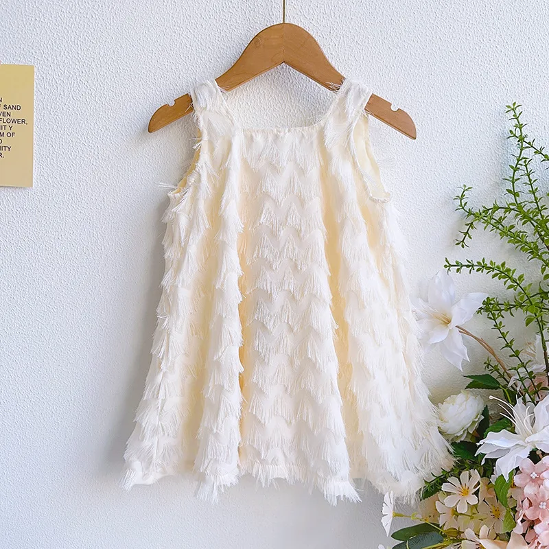 Girls' Summer New Tassel 3D Vest Dress Gentle Style Bow Princess DressGC0185
Girls' Summer New Tassel 3D Vest Dress Gentle Style Bow Princess DressGC0185