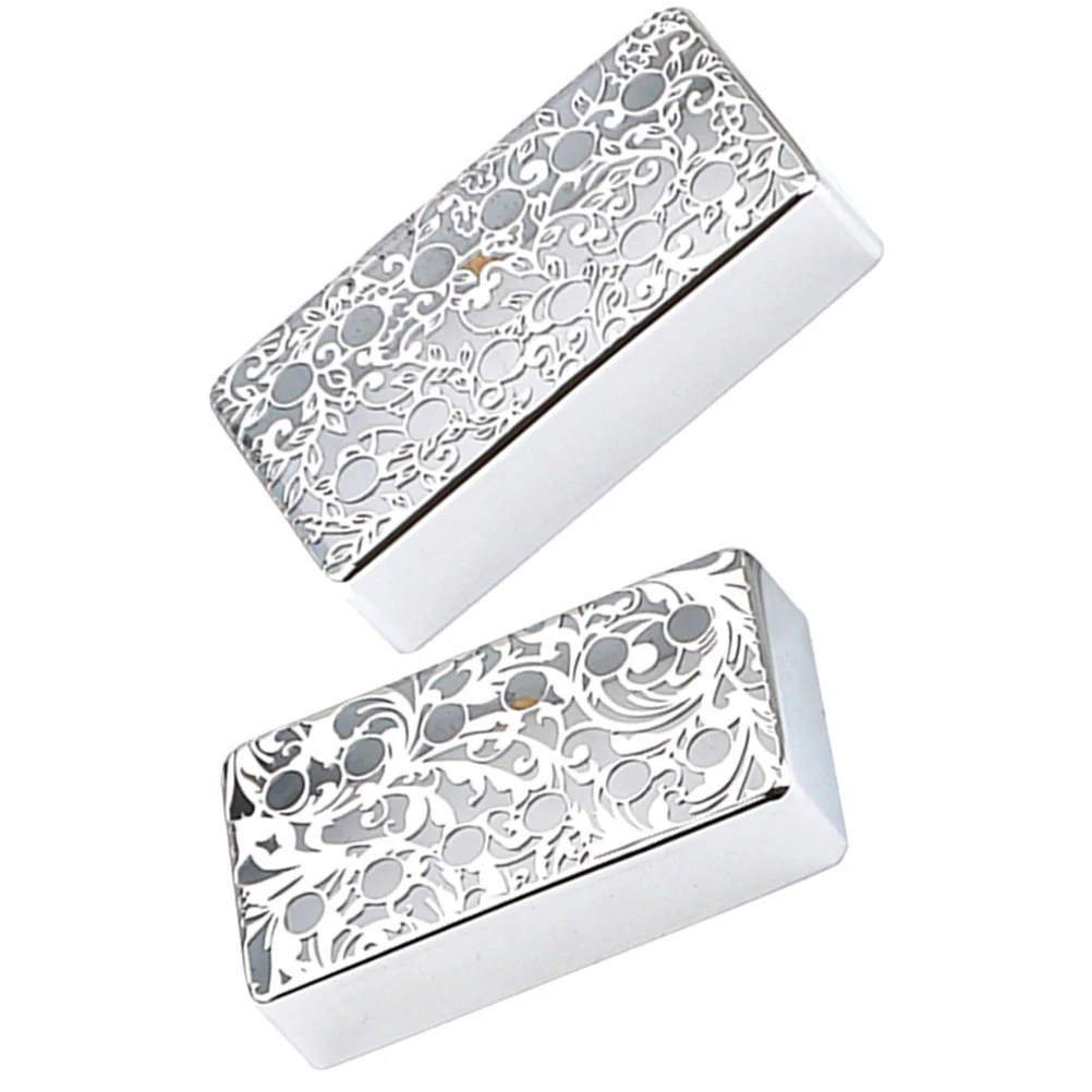 Electric Guitar Neck Bridge Pickup Covers Accessories Pattern Chrome 2 Pack Gb613 Parts Component
Electric Guitar Neck Bridge Pickup Covers Accessories Pattern Chrome 2 Pack Gb613 Parts Component