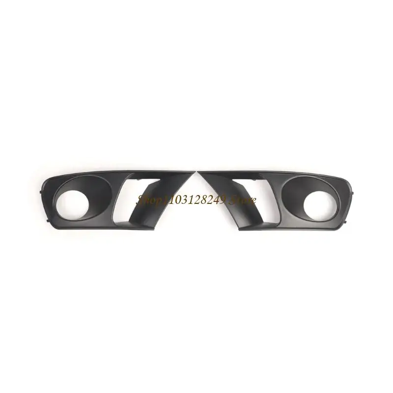 1 Pair Front Bumper Fog Light Frame Grille Replacement Bumper Trim Grille Auto Accessories Easy Installation 6L0853665N
1 Pair Front Bumper Fog Light Frame Grille Replacement Bumper Trim Grille Auto Accessories Easy Installation 6L0853665N