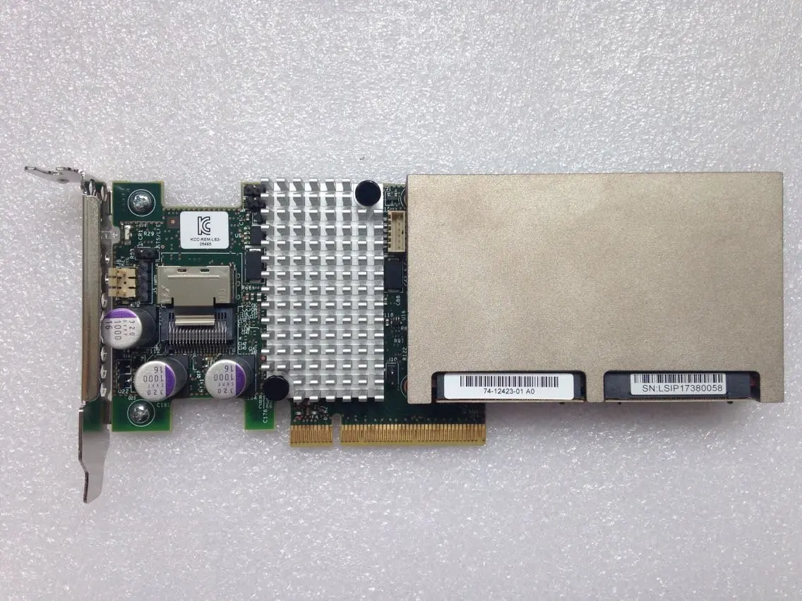 Адаптер карты для LSI Logic MegaRaid 8110-4i SSD 200 ГБ PCI Express 3.0 x8 LP RAID
Адаптер карты для LSI Logic MegaRaid 8110-4i SSD 200 ГБ PCI Express 3.0 x8 LP RAID