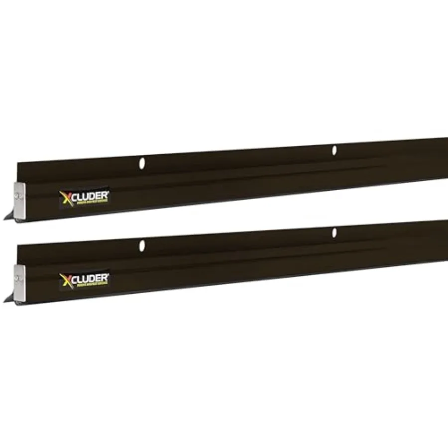36" Low-Profile Door Sweep, Dark Bronze 2-Pack Seals Out Rodents and Pests, Enhanced Weather Sealing, Easy to Install; Door Sea
36" Low-Profile Door Sweep, Dark Bronze 2-Pack Seals Out Rodents and Pests, Enhanced Weather Sealing, Easy to Install; Door Sea