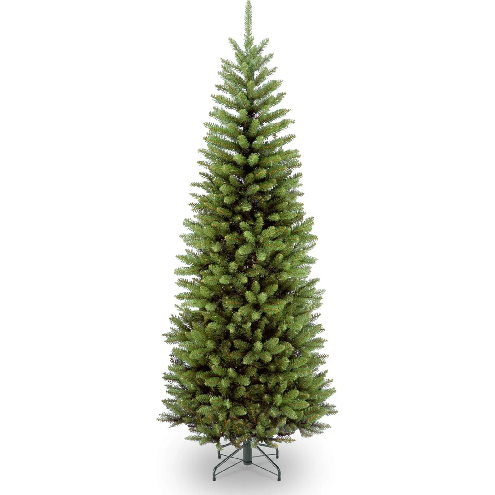 US Artificial Slim Christmas Tree, Green, Kingswood Fir, Includes Stand, 6 Feet
US Artificial Slim Christmas Tree, Green, Kingswood Fir, Includes Stand, 6 Feet