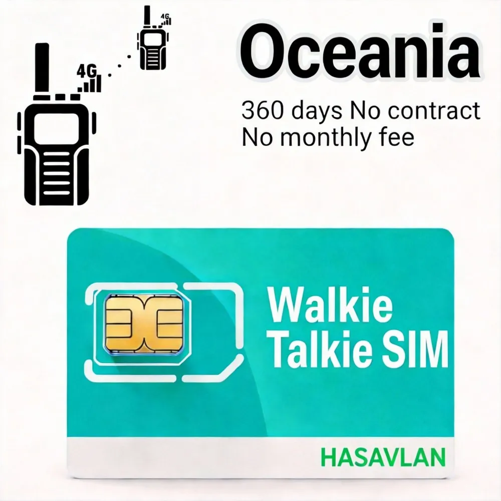 sim card for walkie talkie Oceania no contract 1GB/360 days Cat4 LTE 3-in-1 SIM for global ZELLO radios for BQ-889 etc.
sim card for walkie talkie Oceania no contract 1GB/360 days Cat4 LTE 3-in-1 SIM for global ZELLO radios for BQ-889 etc.