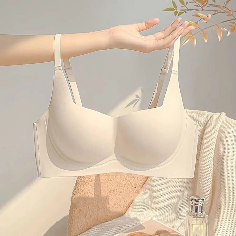 Simple Shockproof Seamless Bra Underwear Intimates Bralette for Women Anti-sagging Push Up Bra Daily
Simple Shockproof Seamless Bra Underwear Intimates Bralette for Women Anti-sagging Push Up Bra Daily