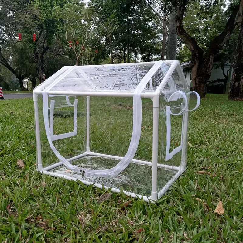 Теплица-тент из ПВХ с изоляцией, прозрачная, для выращивания суккулентов и цветов, для использования в помещении и на улице
Теплица-тент из ПВХ с изоляцией, прозрачная, для выращивания суккулентов и цветов, для использования в помещении и на улице