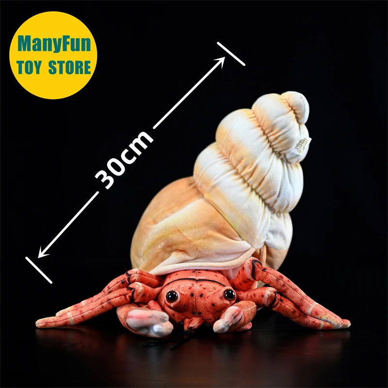 Realistic Hermit crab High Fidelity Coconut crab Plushie Crab Plush Toy Lifelike Animal Simulation Stuffed Doll Collectors
Realistic Hermit crab High Fidelity Coconut crab Plushie Crab Plush Toy Lifelike Animal Simulation Stuffed Doll Collectors