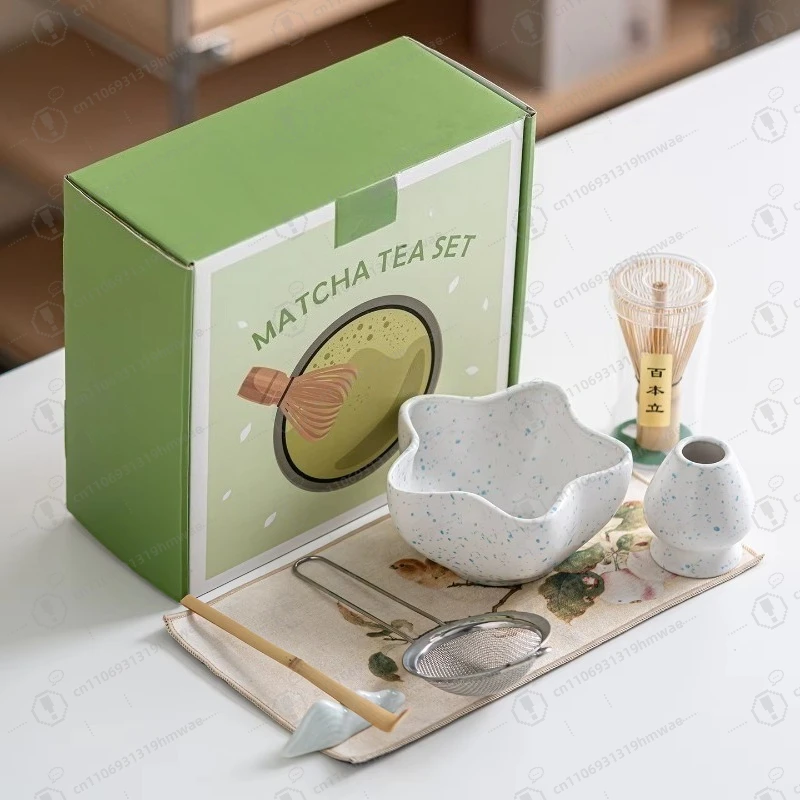 Ceramic White Tea Set Best Bamboo Matcha Set with Gift Box
Ceramic White Tea Set Best Bamboo Matcha Set with Gift Box