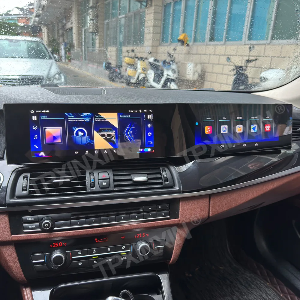 24.6 Curved Screen Android For BMW 5 Series F10 F11 2010~2017 Car Radio Stereo Receiver GPS Navi Automotive Multimedia Head Unit
24.6 Curved Screen Android For BMW 5 Series F10 F11 2010~2017 Car Radio Stereo Receiver GPS Navi Automotive Multimedia Head Unit