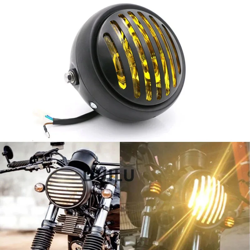 Motorcycle LED Vintage Style Headlight Round Lights For Harley Sportster 883 1200 Custom Bobber Cruiser Motorcycle Headlights
Motorcycle LED Vintage Style Headlight Round Lights For Harley Sportster 883 1200 Custom Bobber Cruiser Motorcycle Headlights