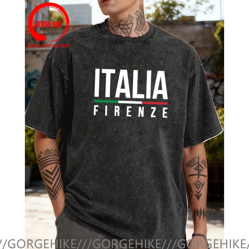 Vintage Washed Cotton T-Shirt Funny Designer Firenze Italia T Shirt Men Fashion Trendy Casual Clothing Stylish Tops Tees
Vintage Washed Cotton T-Shirt Funny Designer Firenze Italia T Shirt Men Fashion Trendy Casual Clothing Stylish Tops Tees