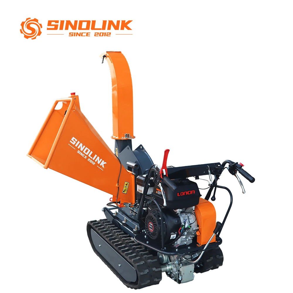 SINOLINK Crawler Chassis 15HP Powered Wood Chipper-Engine Bearing 1 Year Warranty All-Terrain High Passability No Road
SINOLINK Crawler Chassis 15HP Powered Wood Chipper-Engine Bearing 1 Year Warranty All-Terrain High Passability No Road