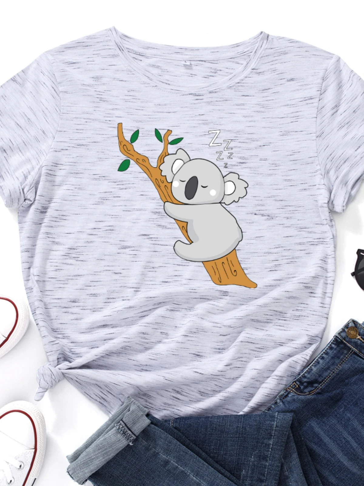 Loose ort Sve Women's T-irt Thin Printing Street Sle Cartoon Animal Pattern round Ne Casual Comfortable Cotton Top
Loose ort Sve Women's T-irt Thin Printing Street Sle Cartoon Animal Pattern round Ne Casual Comfortable Cotton Top
