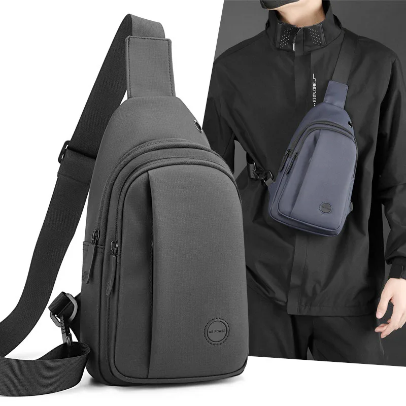 TOP High Density Nylon Waterproof Chest Bag Men's Stylish Crossbody Sling Bag Practical Outdoor Casual Shoulder Bag 
TOP High Density Nylon Waterproof Chest Bag Men's Stylish Crossbody Sling Bag Practical Outdoor Casual Shoulder Bag