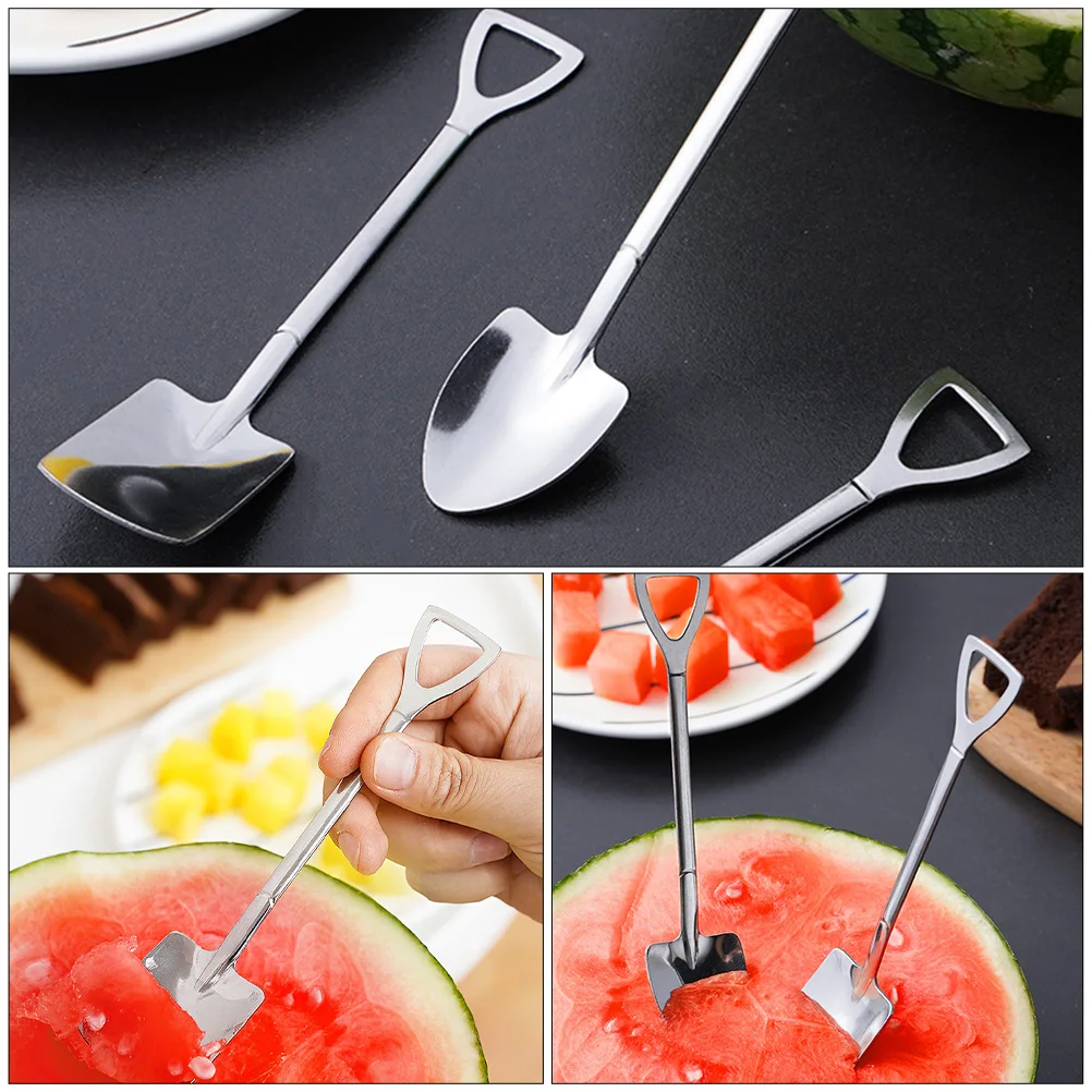 12Pcs Stainless Steel Dessert Spoons Adorable Ice Cream Scoops Elegant Mirror Finish Lightweight Watermelon Utensils
12Pcs Stainless Steel Dessert Spoons Adorable Ice Cream Scoops Elegant Mirror Finish Lightweight Watermelon Utensils